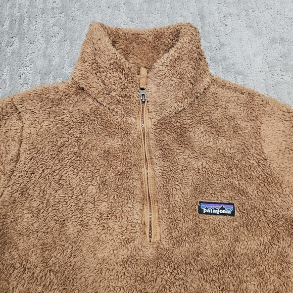 PATAGONIA LOS GATOS QUARTER ZIP FUZZY FLEECE PULLOVER sweater sz. S Unisex - Picture 8 of 12